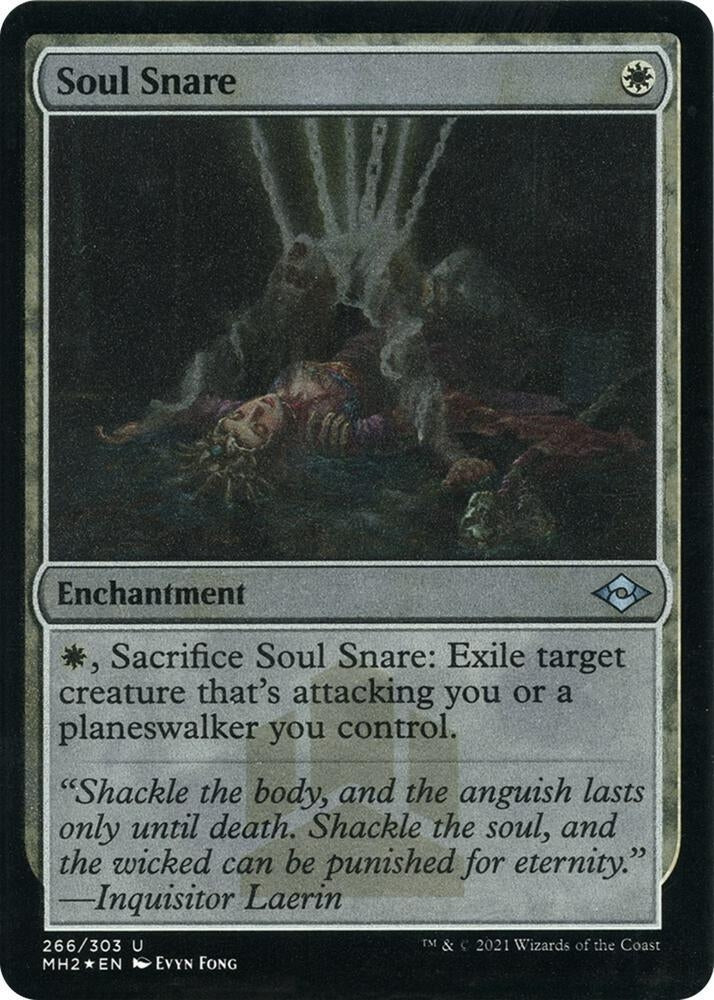 Image for Soul Snare (Foil Etched) (Modern Horizons 2) (266) - Magic: The Gathering