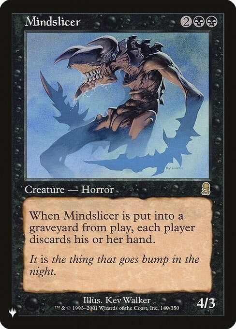 Image for Mindslicer (The List Reprints) (149/350) - Magic: The Gathering