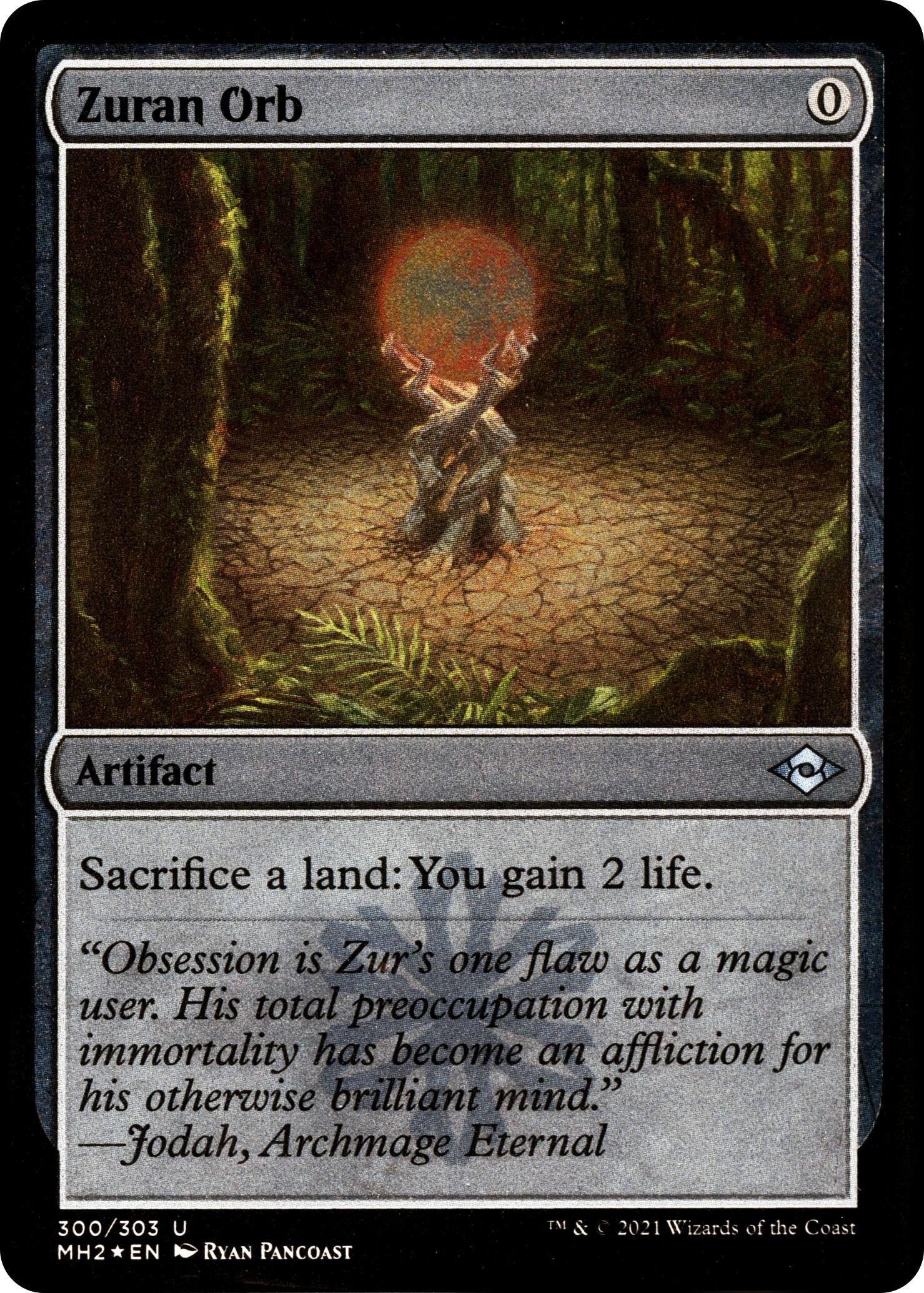 Image for Zuran Orb (Foil Etched) (Modern Horizons 2) (300) - Magic: The Gathering