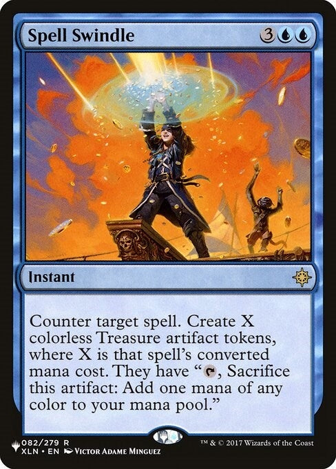 Image for Spell Swindle (The List Reprints) (082/279) - Magic: The Gathering