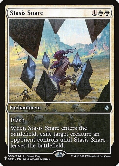 Image for Stasis Snare (Full Art) (The List Reprints) (050/274) - Magic: The Gathering