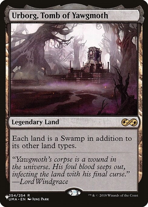Image for Urborg, Tomb of Yawgmoth (The List Reprints) (254/254) - Magic: The Gathering