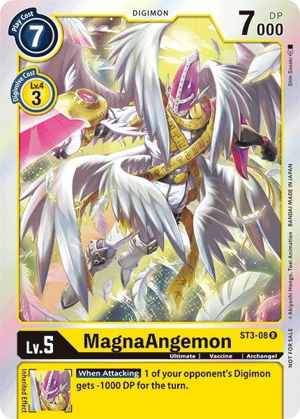 Image for MagnaAngemon - ST3-08 (Great Legend Pre-Release) (ST-3) (ST3-08 R) - Digimon Card Game