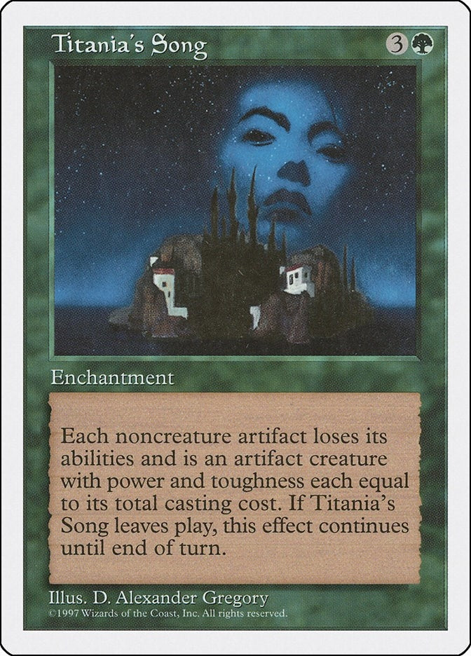 Image for Titania's Song (Fifth Edition) - Magic: The Gathering