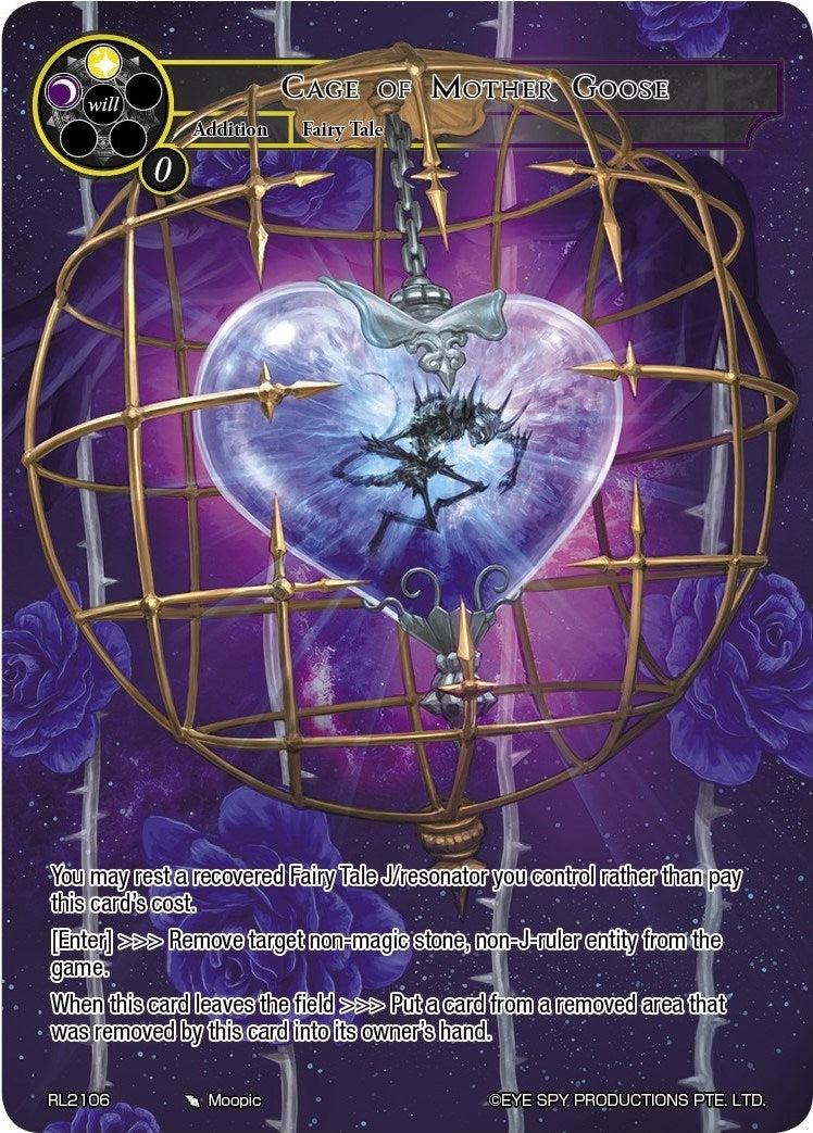 Image for Cage of Mother Goose (Promo Cards) (RL2106) - Force of Will