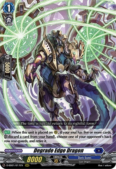 Image for Degrade Edge Dragon (D-SS01: Festival Collection 2021) (D-SS01/017EN) - Cardfight Vanguard