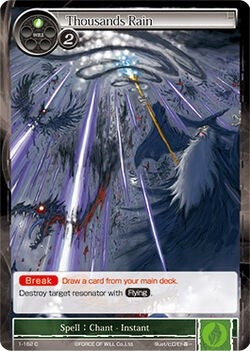 Image for Thousands Rain (The Dawn of Valhalla) (1-162) - Force of Will