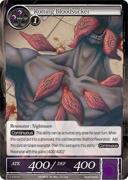 Image for Rotting Bloodsucker (The Dawn of Valhalla) (1-171) - Force of Will