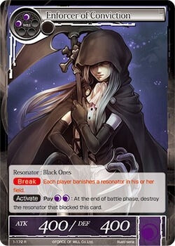 Image for Enforcer of Conviction (The Dawn of Valhalla) (1-172) - Force of Will