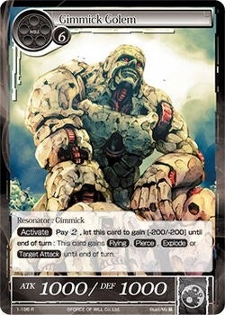 Image for Gimmick Golem (The Dawn of Valhalla) (1-196) - Force of Will