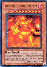Image for Infernal Flame Emperor (Structure Deck: Blaze of Destruction) (SD3-EN001) - YuGiOh