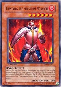 Image for Thestalos the Firestorm Monarch (Structure Deck: Blaze of Destruction) (SD3-EN011) - YuGiOh