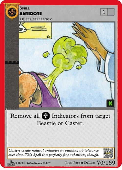 Image for Antidote (Cryptid Nation: Kickstarter Edition) (70) - MetaZoo