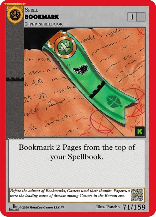 Image for Bookmark (Cryptid Nation: Kickstarter Edition) (71) - MetaZoo