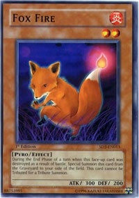 Image for Fox Fire (Structure Deck: Blaze of Destruction) (SD3-EN013) - YuGiOh
