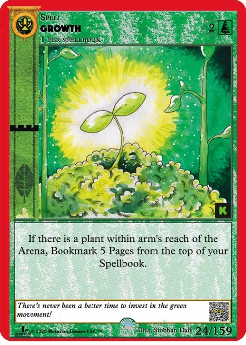 Image for Growth (Cryptid Nation: Kickstarter Edition) (24) - MetaZoo