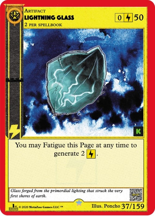 Image for Lightning Glass (Cryptid Nation: Kickstarter Edition) (37) - MetaZoo