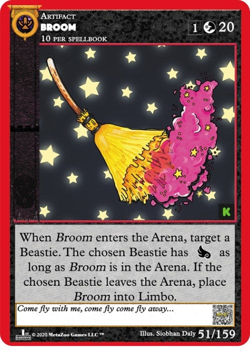 Image for Broom (Cryptid Nation: Kickstarter Edition) (51) - MetaZoo