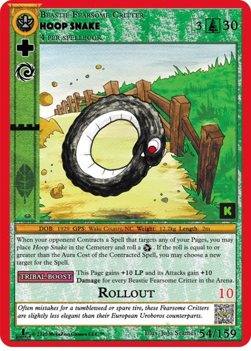 Image for Hoop Snake (Cryptid Nation: Kickstarter Edition) (54) - MetaZoo