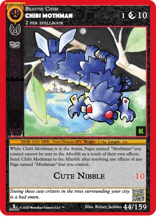 Image for Chibi Mothman (Cryptid Nation: Kickstarter Edition) (44) - MetaZoo