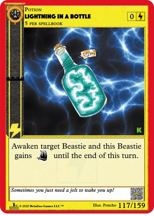 Image for Lightning in a Bottle (Cryptid Nation: Kickstarter Edition) (117) - MetaZoo