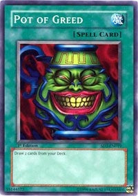 Image for Pot of Greed (Structure Deck: Blaze of Destruction) (SD3-EN019) - YuGiOh