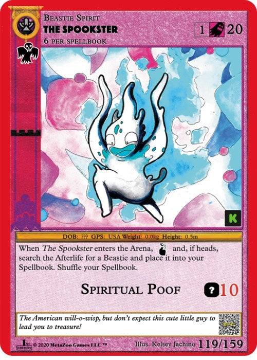 Image for The Spookster (Cryptid Nation: Kickstarter Edition) (119) - MetaZoo