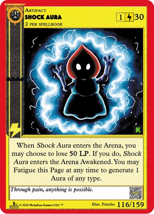 Image for Shock Aura (Cryptid Nation: Kickstarter Edition) (116) - MetaZoo