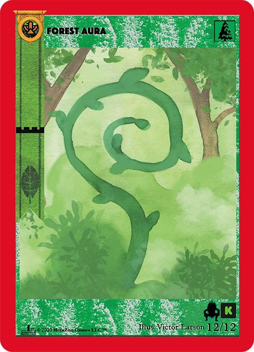 Image for Forest Aura (Cryptid Nation: Kickstarter Edition Tribal Theme Decks) (12) - MetaZoo