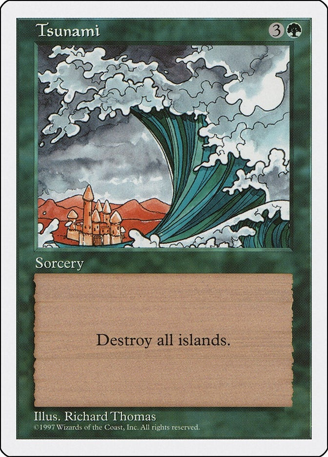 Image for Tsunami (Fifth Edition) - Magic: The Gathering