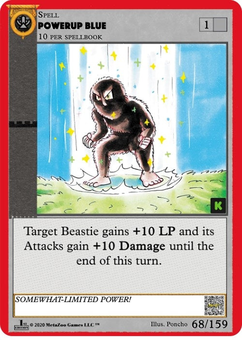 Image for Powerup Blue (Cryptid Nation: Kickstarter Edition) (68) - MetaZoo