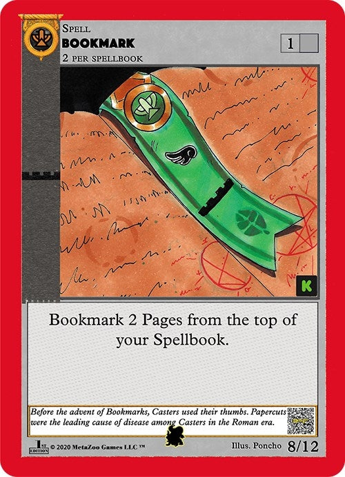 Image for Bookmark (Salamander Queen) (Cryptid Nation: Kickstarter Edition Tribal Theme Decks) (8) - MetaZoo