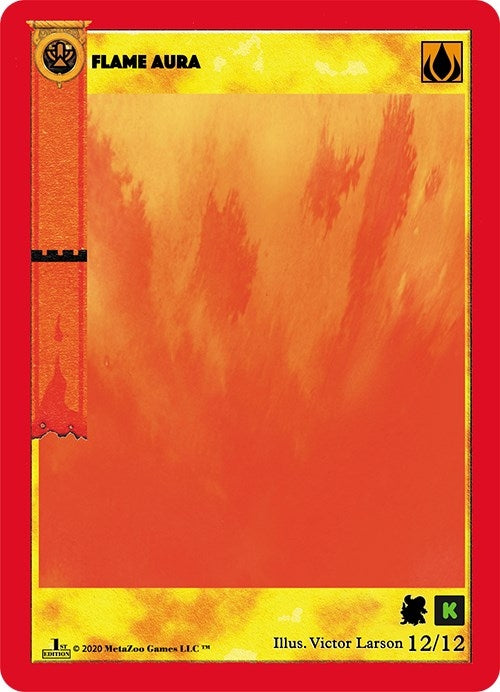 Image for Flame Aura (Cryptid Nation: Kickstarter Edition Tribal Theme Decks) (12) - MetaZoo