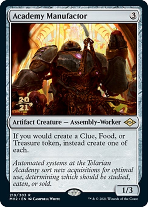 Image for Academy Manufactor (Prerelease Cards) (219) - Magic: The Gathering