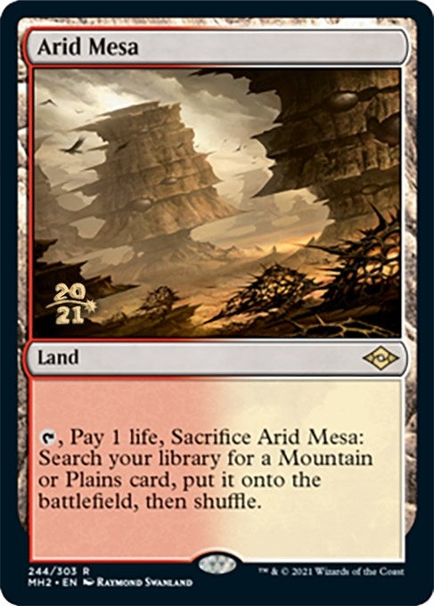 Image for Arid Mesa (Prerelease Cards) (244) - Magic: The Gathering