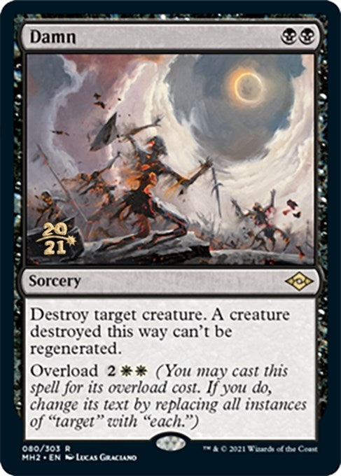 Image for Damn (Prerelease Cards) (80) - Magic: The Gathering