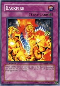 Image for Backfire (Structure Deck: Blaze of Destruction) (SD3-EN031) - YuGiOh