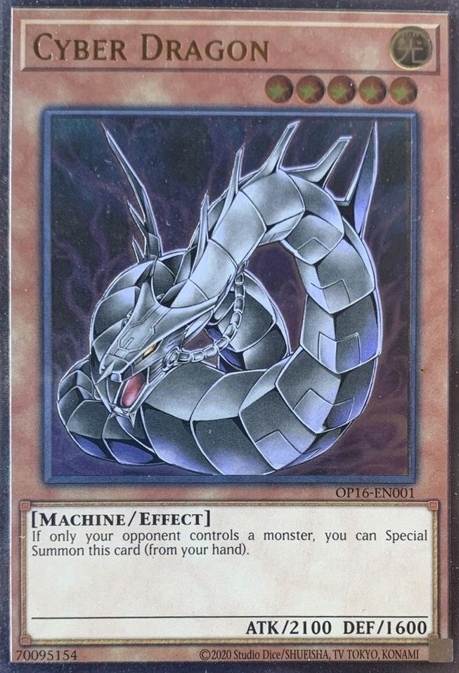 Image for Cyber Dragon (UTR) (OTS Tournament Pack 16) (OP16-EN001) - YuGiOh