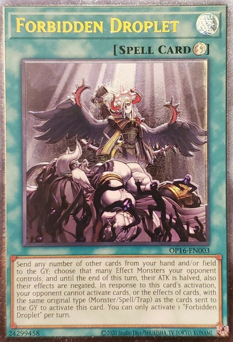 Image for Forbidden Droplet (UTR) (OTS Tournament Pack 16) (OP16-EN003) - YuGiOh