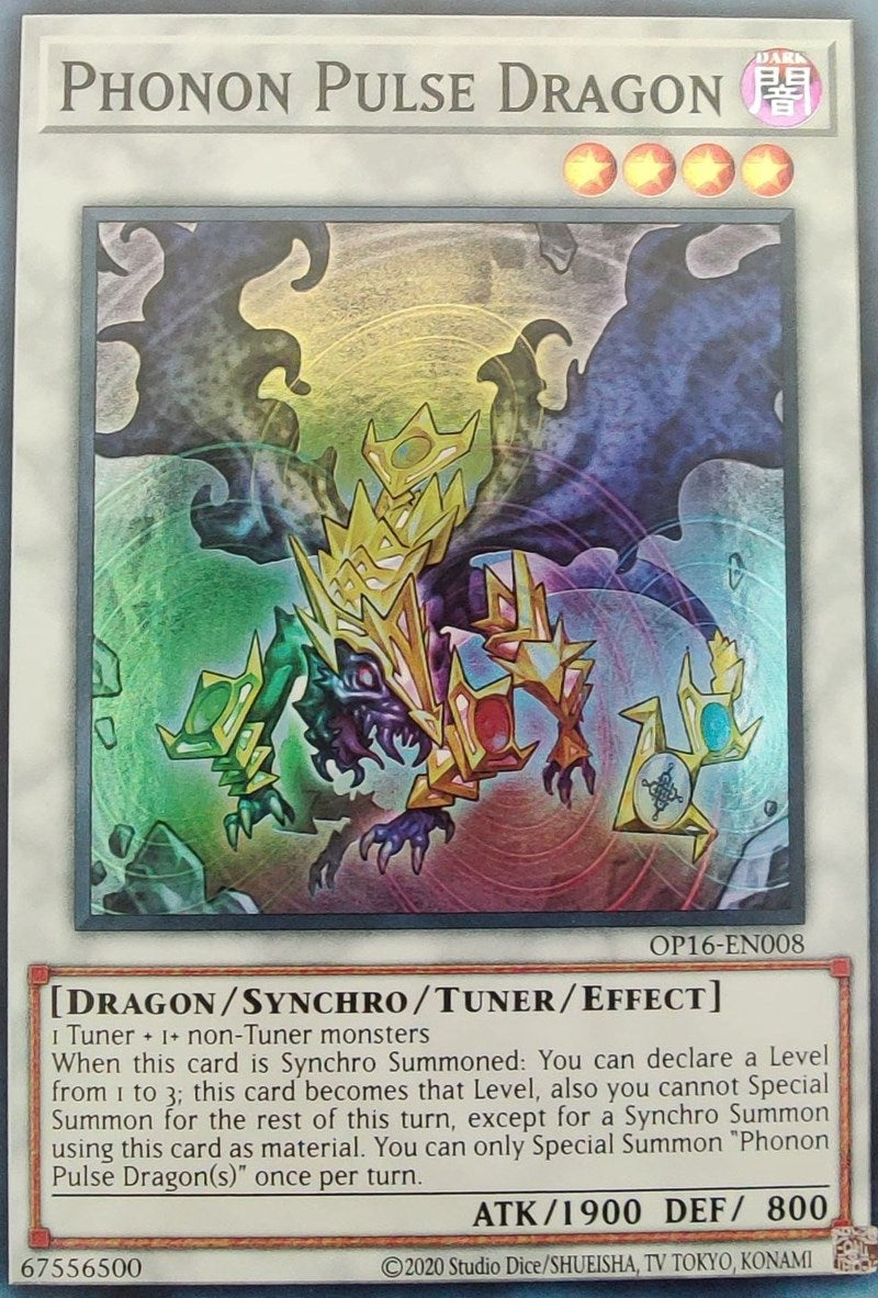 Image for Phonon Pulse Dragon (OTS Tournament Pack 16) (OP16-EN008) - YuGiOh