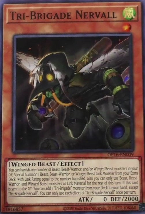 Image for Tri-Brigade Nervall (OTS Tournament Pack 16) (OP16-EN009) - YuGiOh