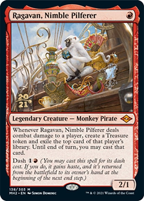 Image for Ragavan, Nimble Pilferer (Prerelease Cards) (138) - Magic: The Gathering