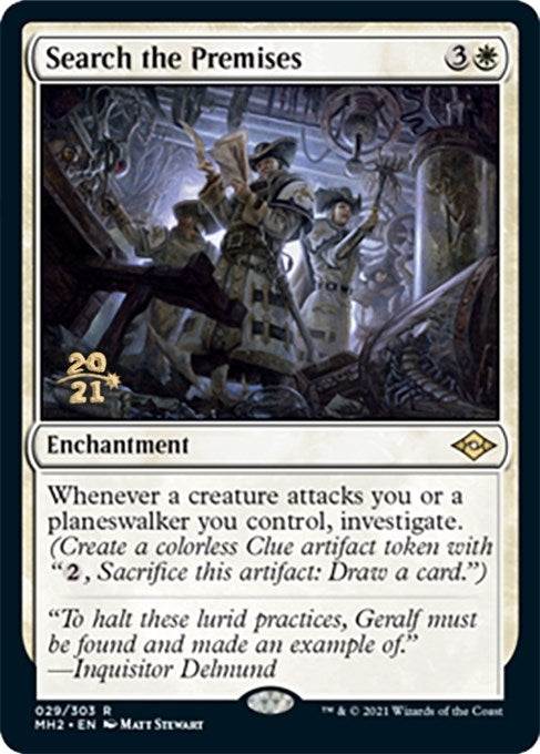 Image for Search the Premises (Prerelease Cards) (29) - Magic: The Gathering