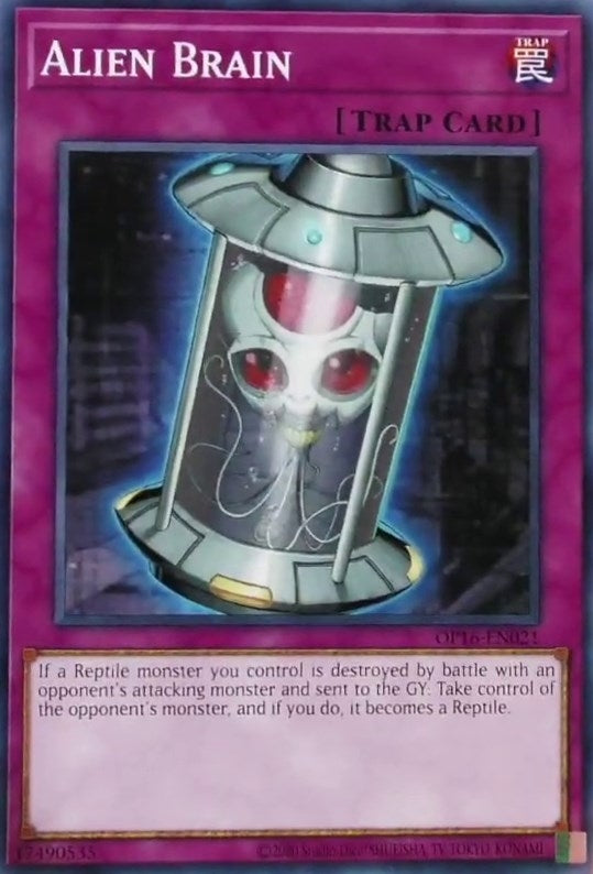 Image for Alien Brain (OTS Tournament Pack 16) (OP16-EN021) - YuGiOh