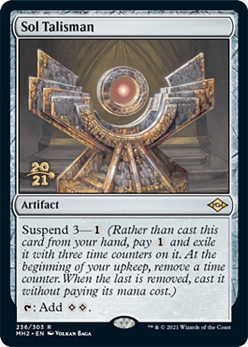Image for Sol Talisman (Prerelease Cards) (236) - Magic: The Gathering