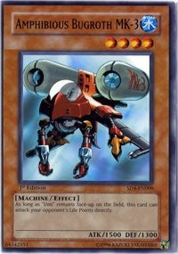 Image for Amphibious Bugroth MK-3 (Structure Deck: Fury from the Deep) (SD4-EN009) - YuGiOh