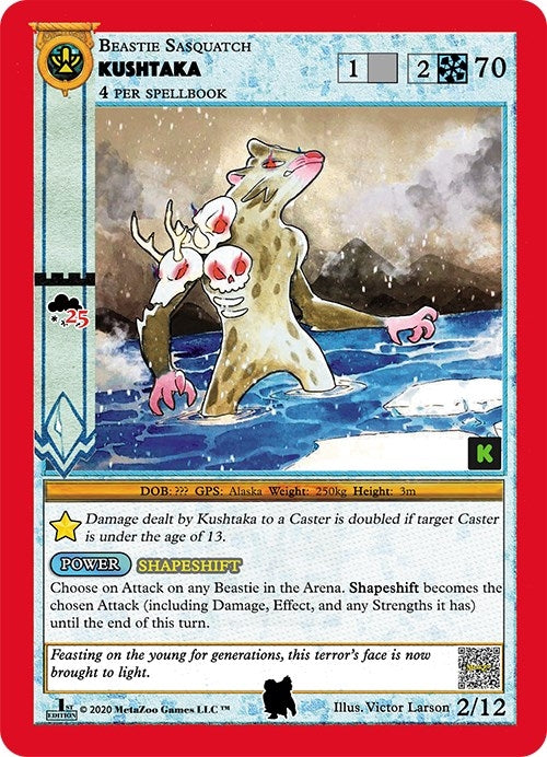 Image for Kushtaka (Cryptid Nation: Kickstarter Edition Tribal Theme Decks) (2) - MetaZoo