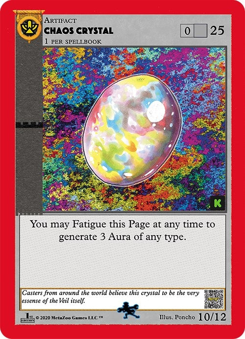 Image for Chaos Crystal (Dingbelle Ring Leader) (Cryptid Nation: Kickstarter Edition Tribal Theme Decks) (10) - MetaZoo
