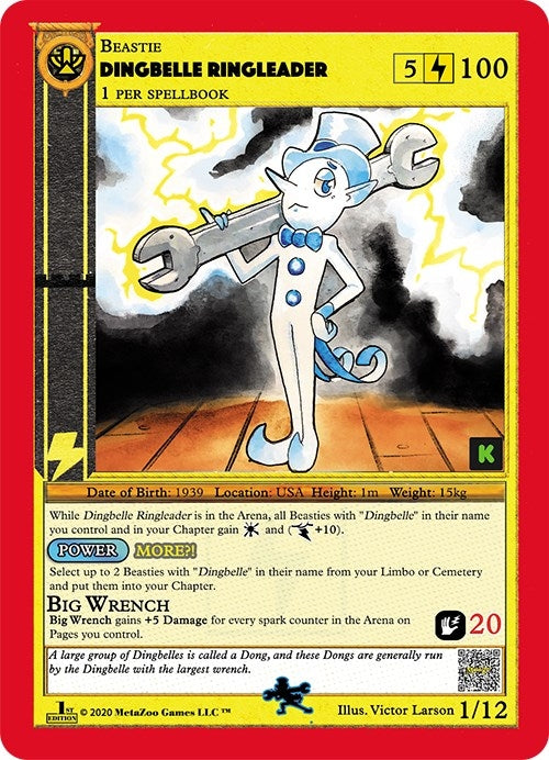 Image for Dingbelle Ringleader (Cryptid Nation: Kickstarter Edition Tribal Theme Decks) (1) - MetaZoo
