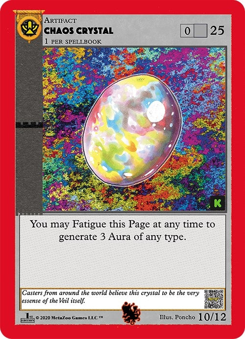 Image for Chaos Crystal (Hopkinsville Goblin King) (Cryptid Nation: Kickstarter Edition Tribal Theme Decks) (10) - MetaZoo